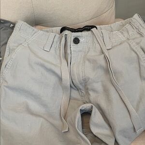 Marc Anthony Men’s Light Gray Drawstring Pants 32x30